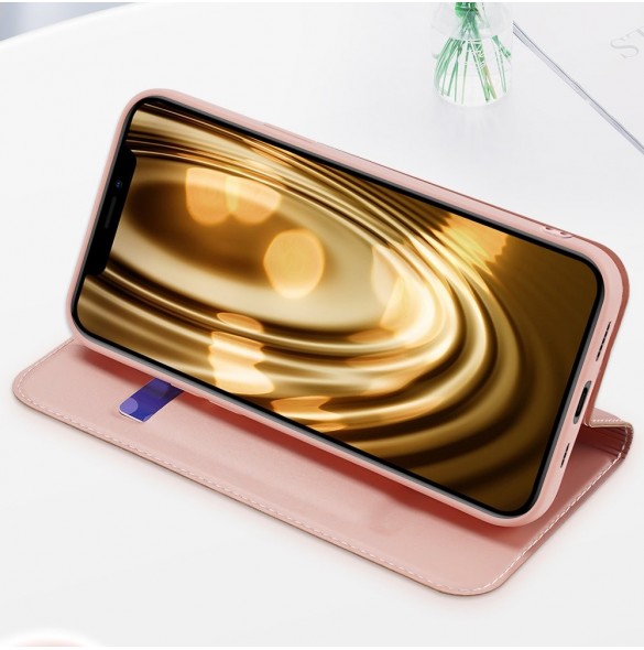 Dux Ducis Skin Pro Bokhylla typ fodral för iPhone 13 mini blå