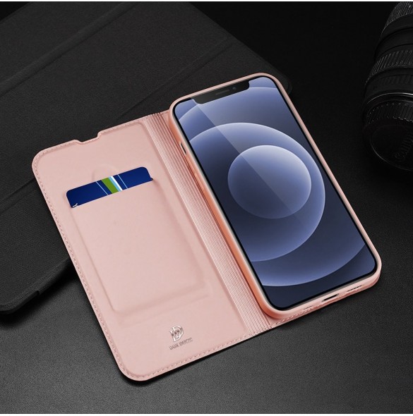 Dux Ducis Skin Pro Bokhylla typ fodral för iPhone 13 mini blå