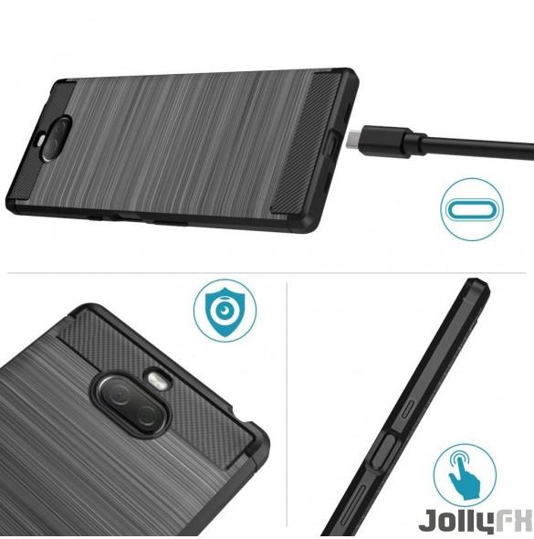 Din telefon skyddas av detta skydd från JollyFX.
