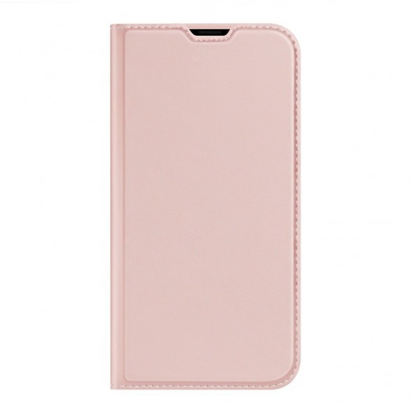 Dux Ducis Skin Pro Bokhylla typ fodral för iPhone 13 Pro Max rosa