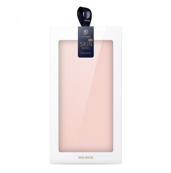 Dux Ducis Skin Pro Bokhylla typ fodral för iPhone 13 Pro Max rosa