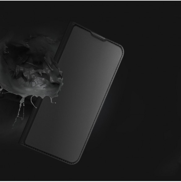 Dux Ducis Skin Pro Bokhylla typ väska för Motorola Moto G100 / Edge S svart