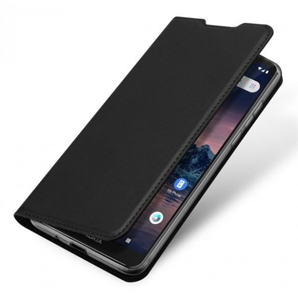 DUX DUCIS Skin Pro Bokhylla typ väska för Nokia 1.3 svart
