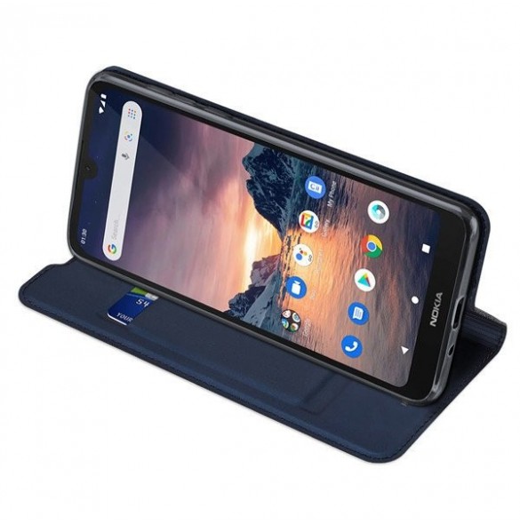 DUX DUCIS Skin Pro Bokhylla typ väska för Nokia 1.3 svart