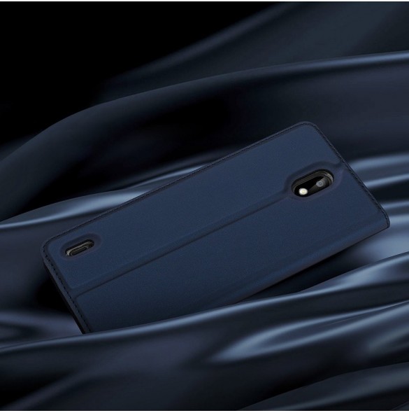 DUX DUCIS Skin Pro Bokhylla typ väska för Nokia 1.3 svart
