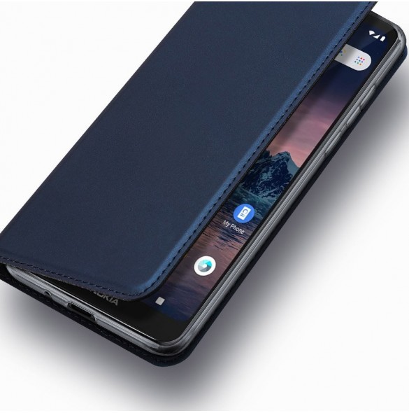 DUX DUCIS Skin Pro Bokhylla typ väska för Nokia 1.3 svart