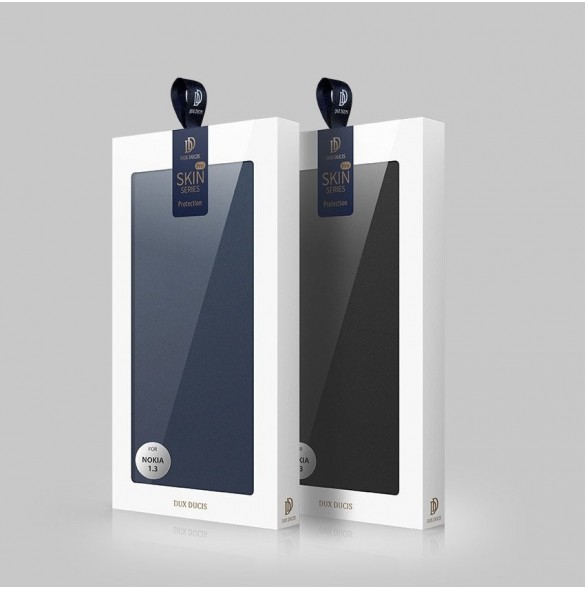 DUX DUCIS Skin Pro Bokhylla typ väska för Nokia 1.3 svart
