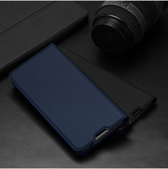 DUX DUCIS Skin Pro Bokhylla typ väska för Nokia 2.4 svart