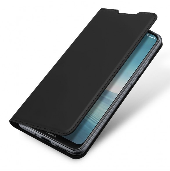 DUX DUCIS Skin Pro Bokhylla typ väska för Nokia 3.4 svart