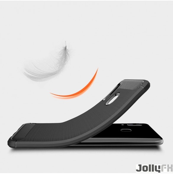 Svart och väldigt snyggt skydd Samsung Galaxy A40.