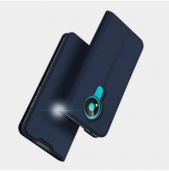 DUX DUCIS Skin Pro Bokhylla typ väska för Nokia 3.4 svart