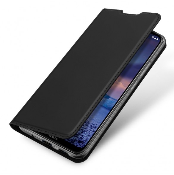 DUX DUCIS Skin Pro Bokhylla typ väska för Nokia 5.4 svart