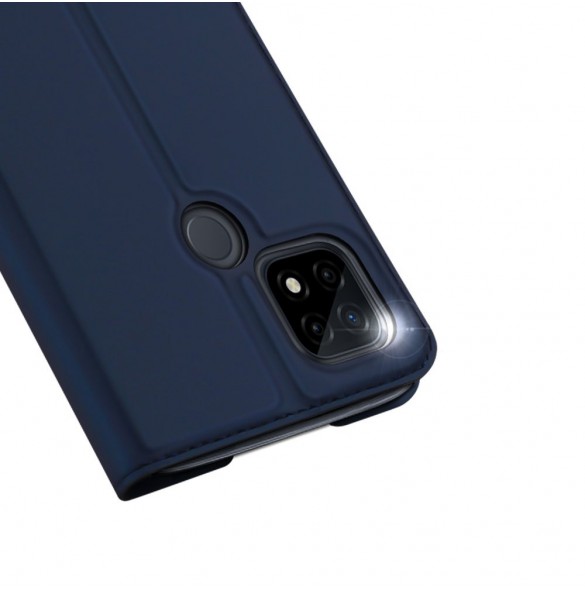 Dux Ducis Skin Pro Bokhylla typ väska för Realme C21 svart
