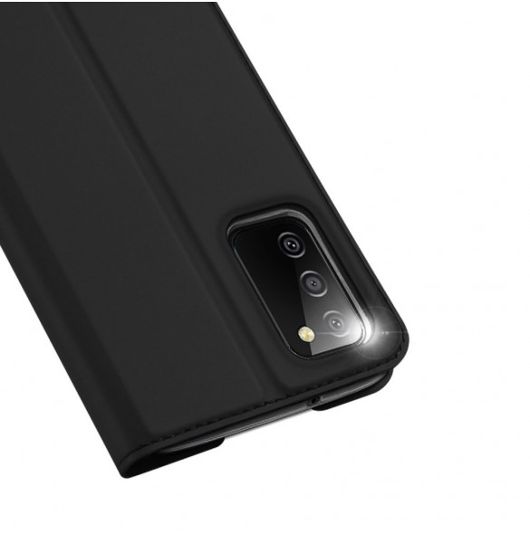 Dux Ducis Skin Pro Bokhylla typ fodral för Samsung Galaxy A03s svart