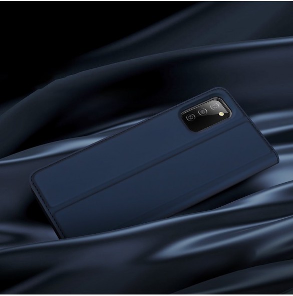 Dux Ducis Skin Pro Bokhylla typ fodral för Samsung Galaxy A03s gyllene