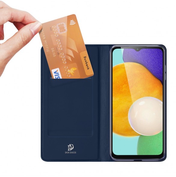 Dux Ducis Skin Pro Bokhylla typ fodral för Samsung Galaxy A13 5G blå