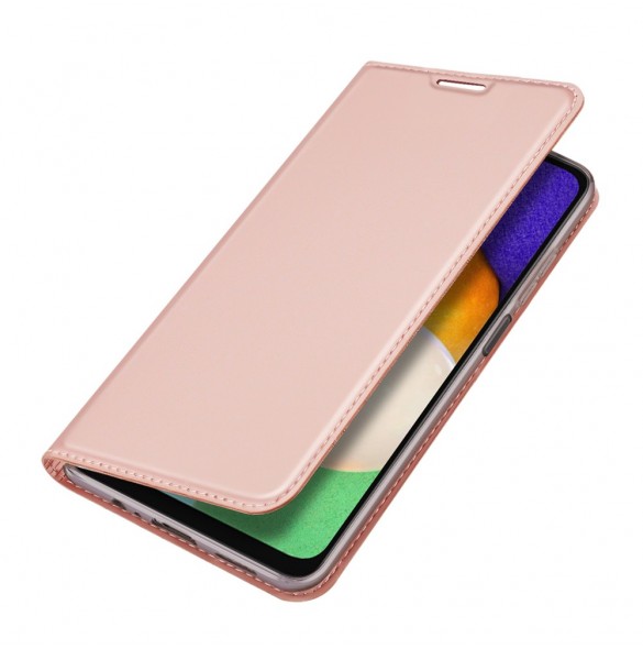 Dux Ducis Skin Pro Bokhylla typ fodral för Samsung Galaxy A13 5G rosa