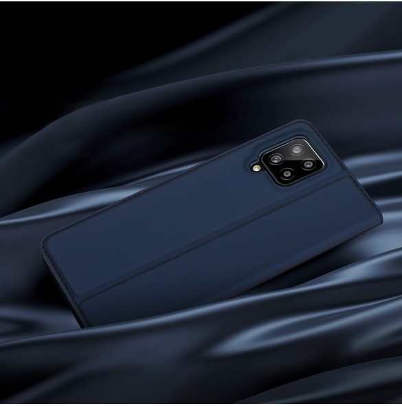 Dux Ducis Skin Pro Bokhylla typ fodral för Samsung Galaxy A22 4G blå