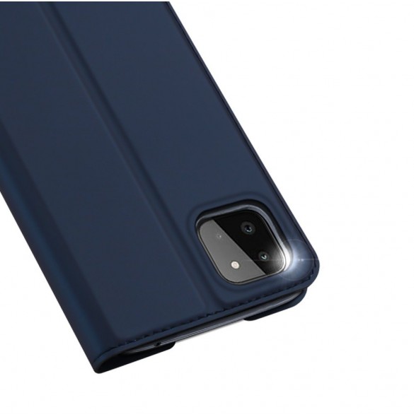 Dux Ducis Skin Pro Bokhylla typ fodral för Samsung Galaxy A22 5G blå