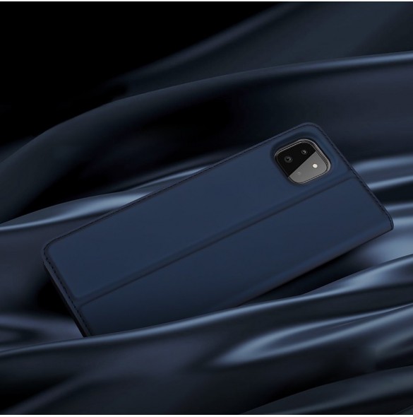 Dux Ducis Skin Pro Bokhylla typ fodral för Samsung Galaxy A22 5G blå