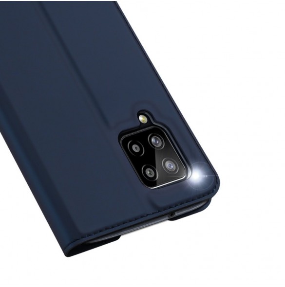 DUX DUCIS Skin Pro Bokhylla typ fodral för Samsung Galaxy A42 5G blå