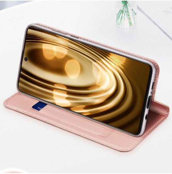 DUX DUCIS Skin Pro Bokhylla typ fodral för Samsung Galaxy M51 svart