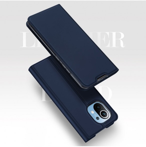 DUX DUCIS Skin Pro Bokhylla typ fodral för Xiaomi Mi 11 svart