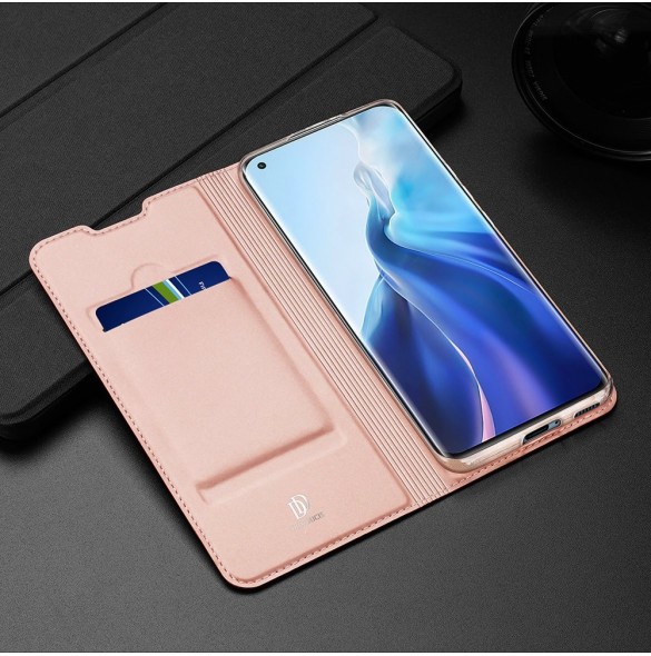 DUX DUCIS Skin Pro Bokhylla typ fodral för Xiaomi Mi 11 svart