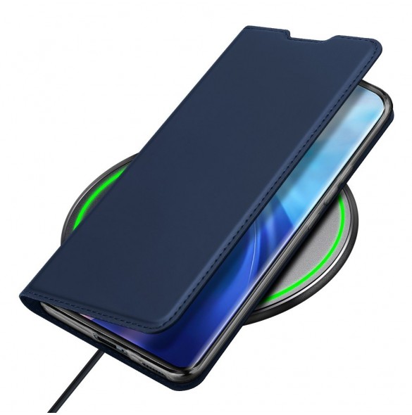 DUX DUCIS Skin Pro Bokhylla typ väska för Xiaomi Mi 11 blå