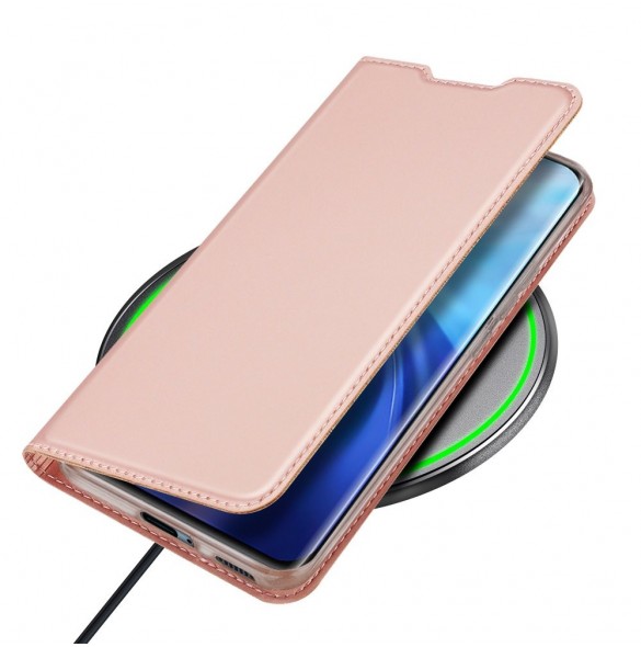 DUX DUCIS Skin Pro Bokhylla typ fodral för Xiaomi Mi 11 rosa