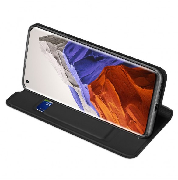DUX DUCIS Skin Pro Bokhylla typ fodral för Xiaomi Mi 11 Pro svart