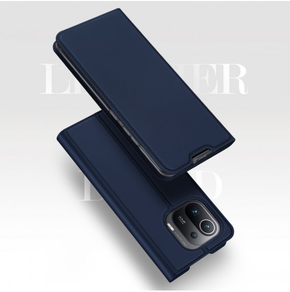 DUX DUCIS Skin Pro Bokhylla typ fodral för Xiaomi Mi 11 Pro svart