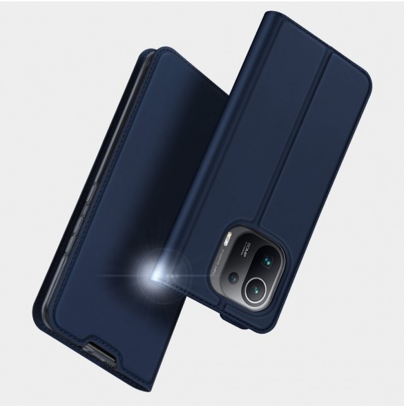 DUX DUCIS Skin Pro Bokhylla typ fodral för Xiaomi Mi 11 Pro svart