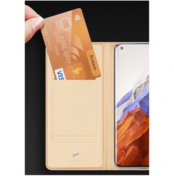 DUX DUCIS Skin Pro Bokhylla typ fodral för Xiaomi Mi 11 Pro svart