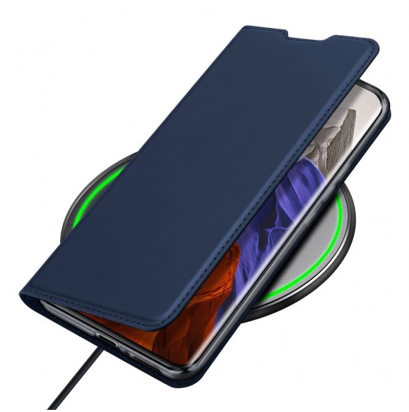 DUX DUCIS Skin Pro Bokhylla typ fodral för Xiaomi Mi 11 Pro blå