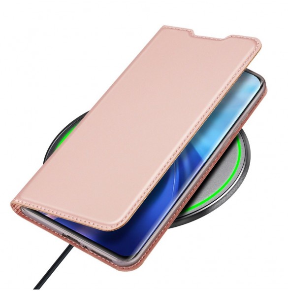 DUX DUCIS Skin Pro Bokhylla typ fodral för Xiaomi Mi 11 Pro rosa