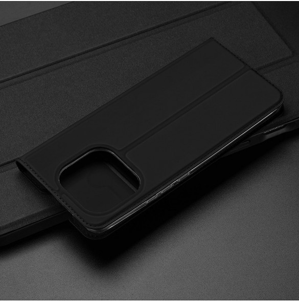 DUX DUCIS Skin Pro Bokhylla typ fodral för Xiaomi Mi 11 Pro rosa