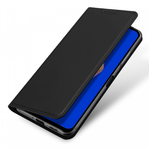 Dux Ducis Skin Pro-fodral för Asus Zenfone 9 flip-fodral plånboksställ svart