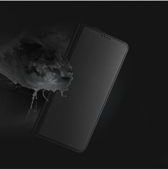 Dux Ducis Skin Pro-fodral för Google Pixel 7a Flip Card-plånboksställ Svart