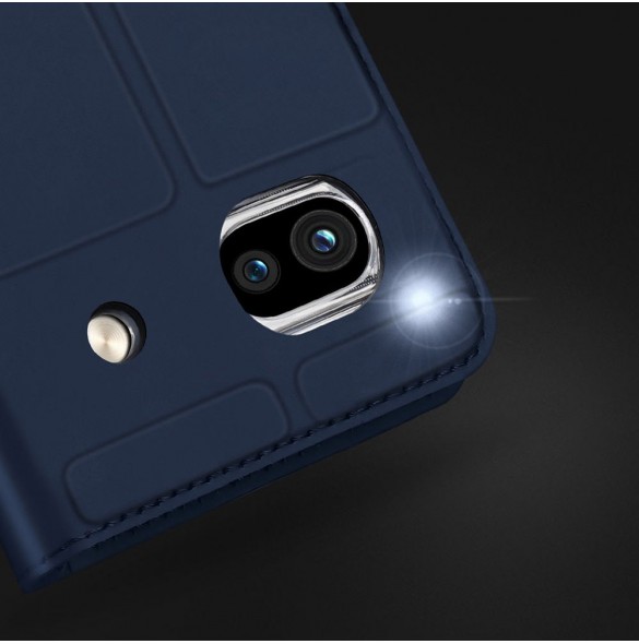 Dux Ducis Skin Pro-fodral för Google Pixel 7a Flip Card-plånboksställ Svart