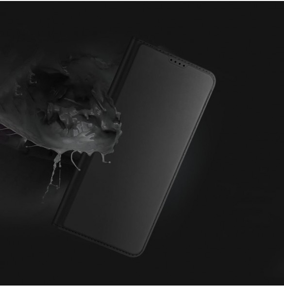 Dux Ducis Skin Pro-fodral för Honor Magic5 flip-fodral plånboksställ svart