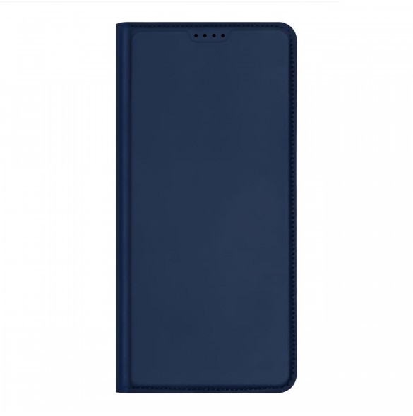Dux Ducis Skin Pro-fodral för Honor Magic5 Pro Flip Card-plånboksställ Blå