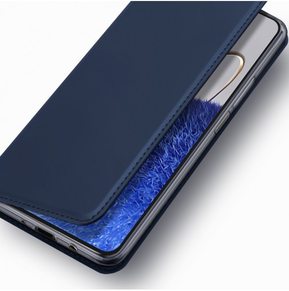 Dux Ducis Skin Pro-fodral till Huawei nova Y61 flip-cover-kortplånboksställ svart