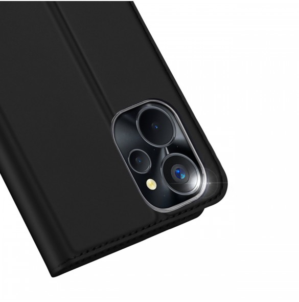 Dux Ducis Skin Pro Fodral För Realme 10 5G / Realme 9i 5G Cover Flip Card Plånboksställ Svart