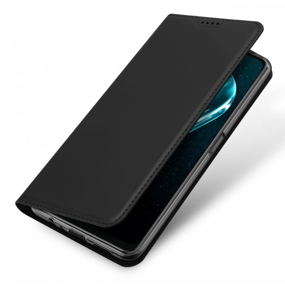 Dux Ducis Skin Pro Fodral För Realme 10 5G / Realme 9i 5G Cover Flip Card Plånboksställ Svart