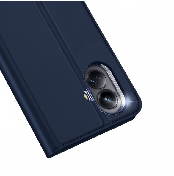 Dux Ducis Skin Pro-fodral för Realme 10 Pro Flip Card-plånboksställ Blå
