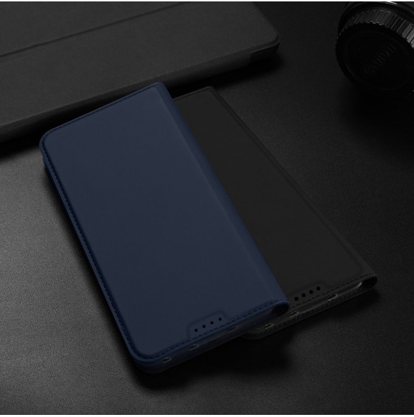 Dux Ducis Skin Pro Fodral För Realme GT Neo 5 / Realme GT3 Flip Cover Card Plånboksställ Svart