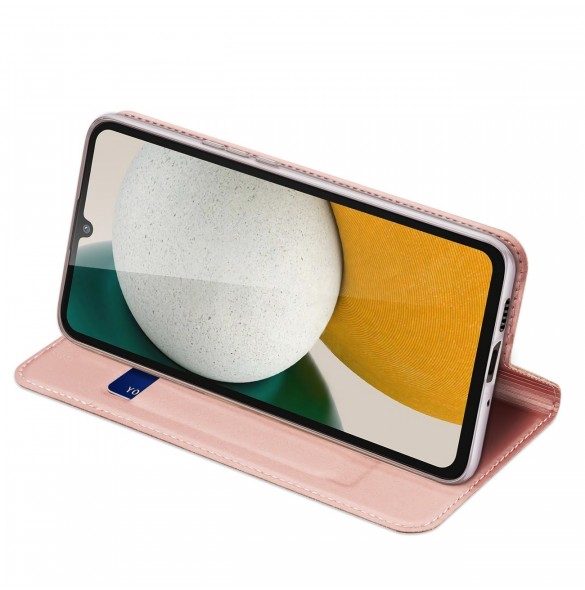 Dux Ducis Skin Pro Fodral för Samsung Galaxy A34 5G Flip Card Plånboksställ Rosa