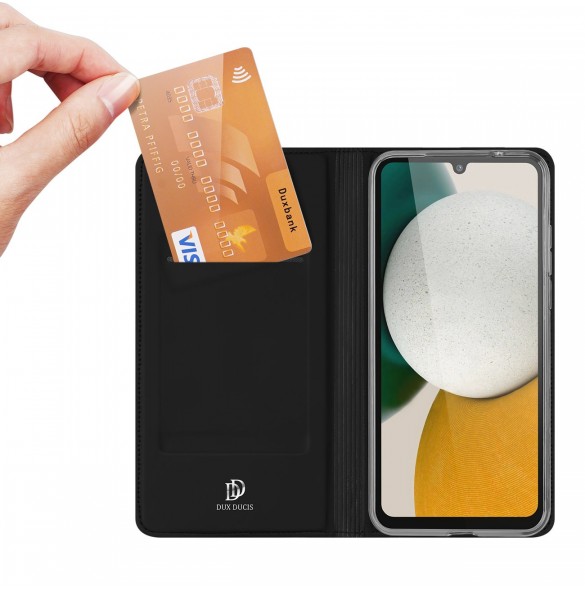 Dux Ducis Skin Pro-fodral för Samsung Galaxy A34 5G flip-fodral kort plånboksställ svart