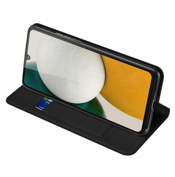 Dux Ducis Skin Pro-fodral för Samsung Galaxy A34 5G flip-fodral kort plånboksställ svart